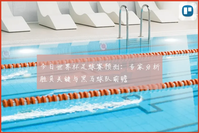今日世界杯足球赛预测：专家分析胜负关键与黑马球队前瞻